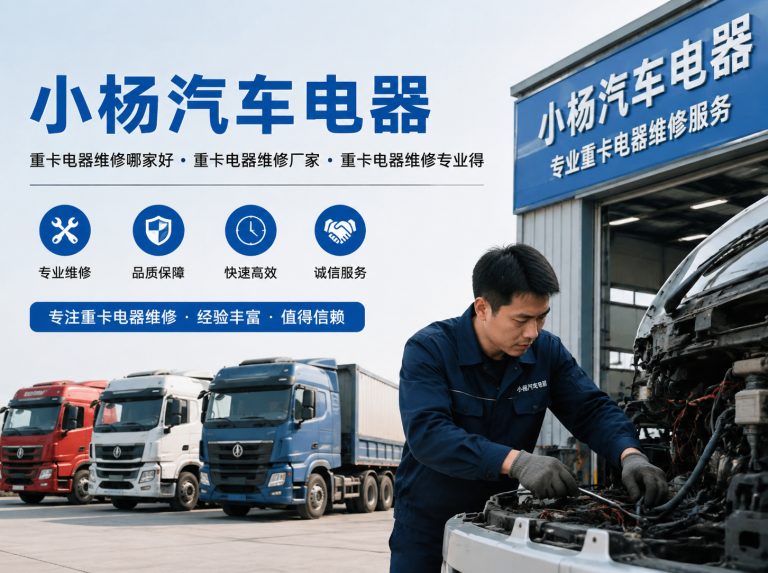 东宁为重卡运输提供电器维修方案